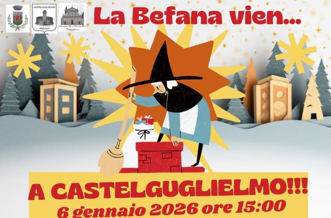 La Befana a Castelguglielmo: 6 gennaio in Teatro Parocchiale